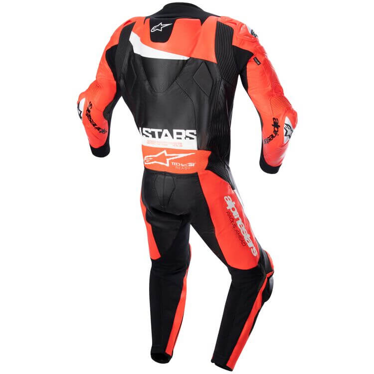 Custom GP Plus v4 Racing Suit black red back