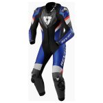 Custom Motorbike Suit Hyperspeed 2 black blue front