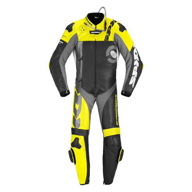 DP Progressive Pro Race Suit Black Yellow front