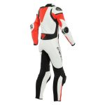 Imatra Motorbike Suit White Red Black back