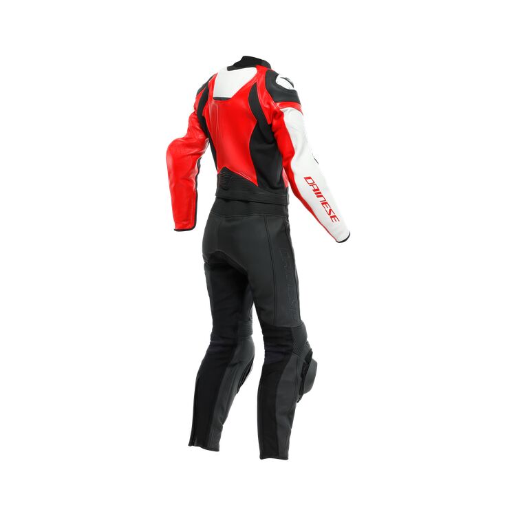 Mirage Motorbike Race Suit Black Red White back