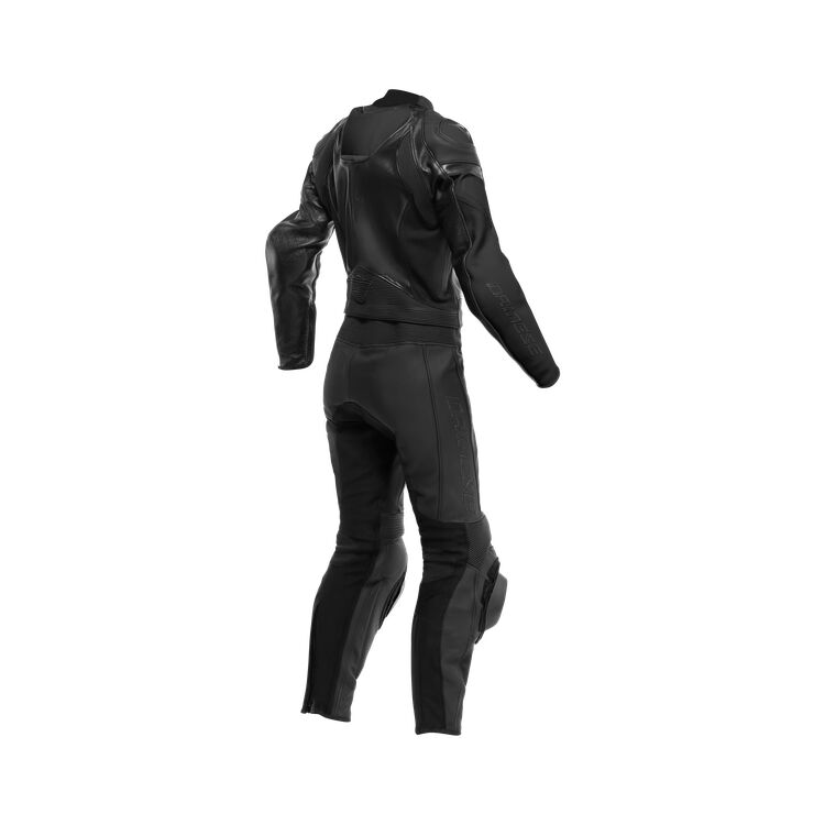 Mirage Motorbike Race Suit Black White back
