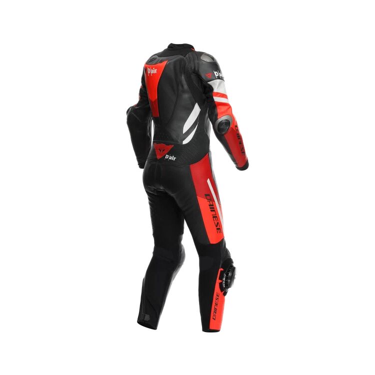 Misano 3 Motorcycle Race Suit Red Black back
