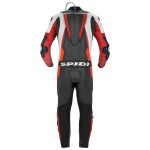 Sport Warrior Pro Race Suit Black White Red back