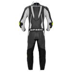 Sport Warrior Pro Race Suit Black White back
