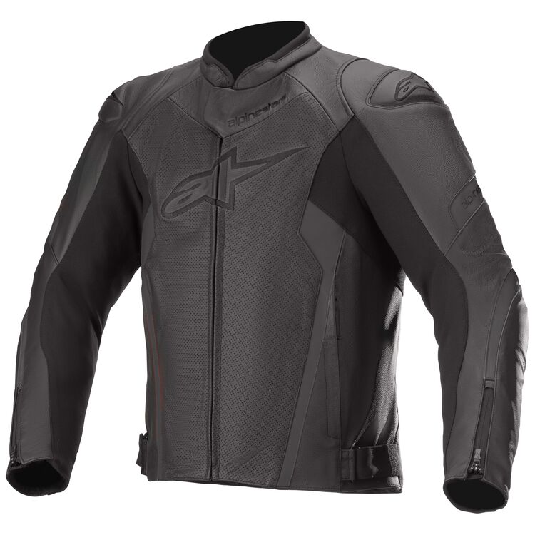 Faster Airflow V2 motorcycle jacket black front