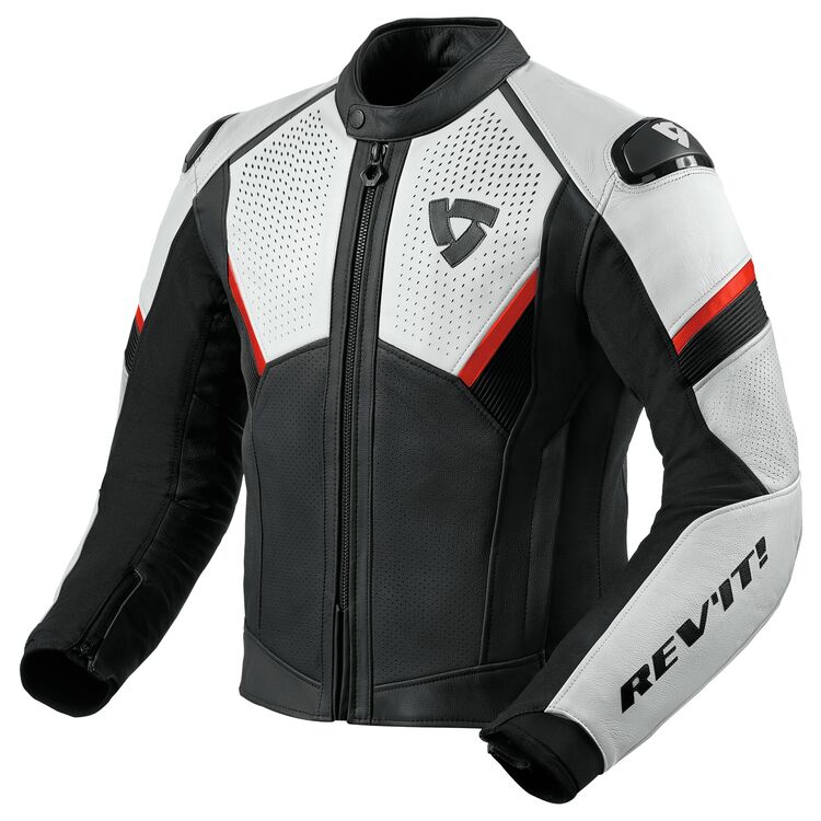 Matador motorcycle racing jacket black red front
