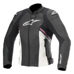 Stella GP Plus R v3 jacket black white pink front