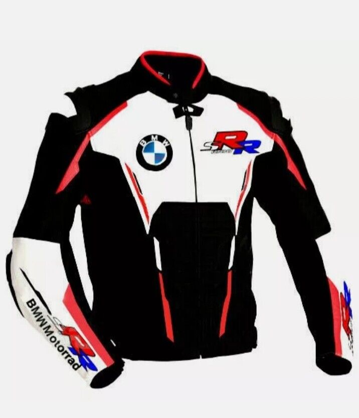 BMW S 1000 RR Motorbike Racing Jacket front