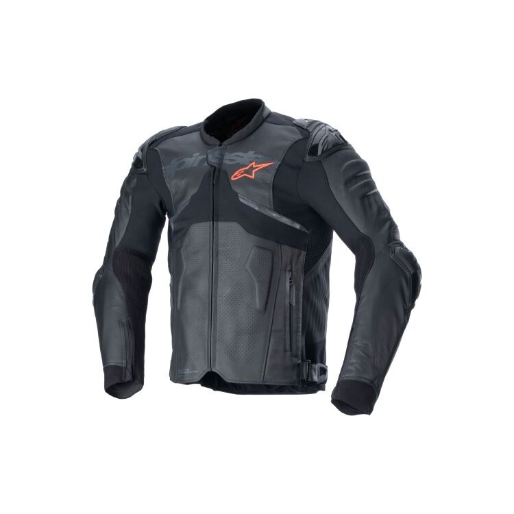 Atem V5 motorbike jacket black front